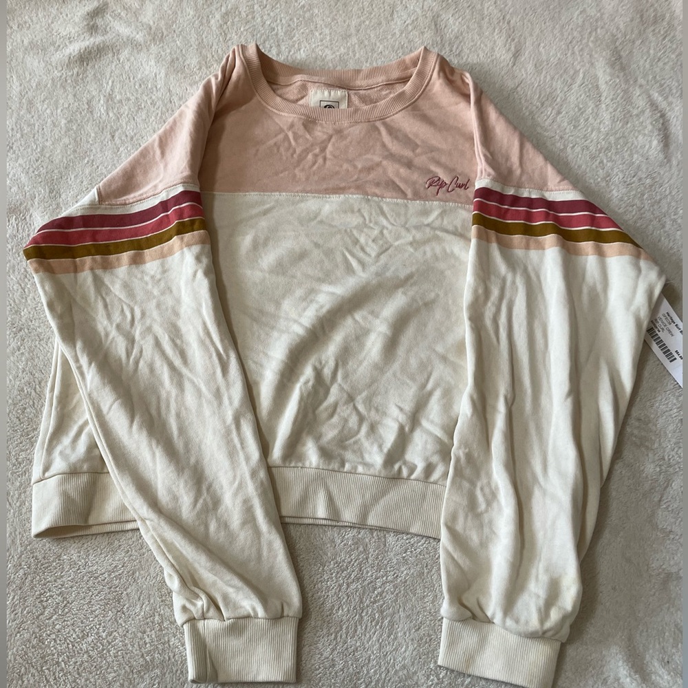 NWT RipCurl Color Block Sweatshirt
